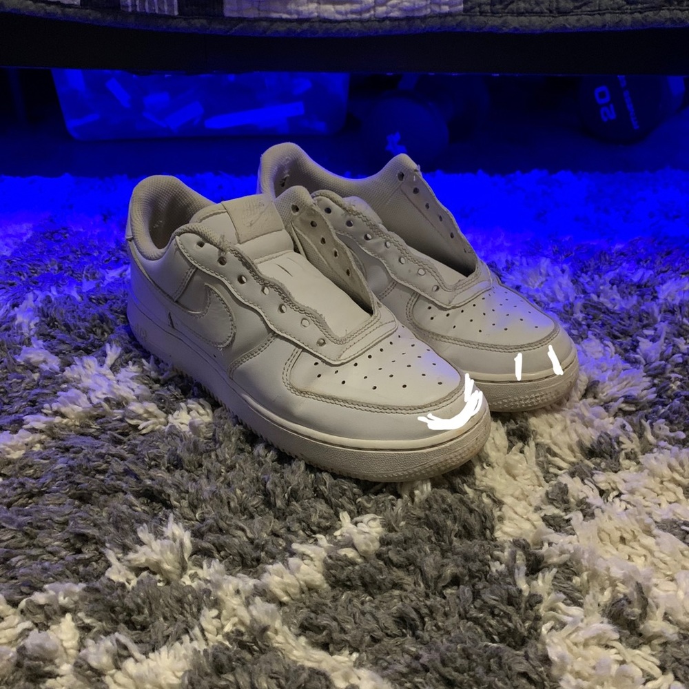 Limited edition Air Force ones only worn 1 time